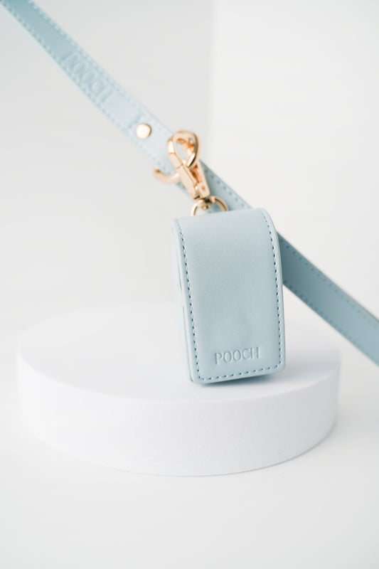 Pearl Blue Poop Bag Holder